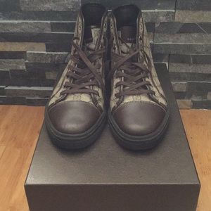 Men’s Gucci hightop with original insignia sz 10